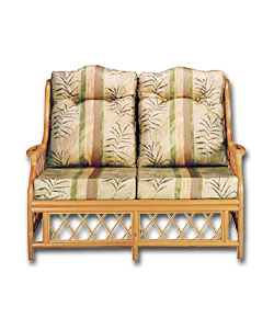 Sari Cane Sofa - Gold