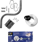 · High resistance material · Easy installation and instructions · Optimise security · Kit conten