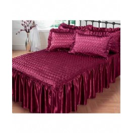 Unbranded SATIN BEDSPREAD SET