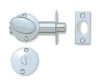 Unbranded Satin Chrome Bathroom Bolt