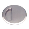 Unbranded Satin Chrome Flush Pull 95mm