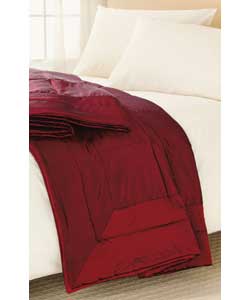 Satin Double Bedspread - Ruby