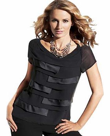 Unbranded Satin Panel Top