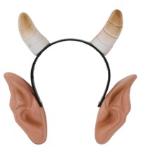 Unbranded Satyr / Devil Horns and Ears on Headband