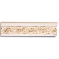Saville Row Leaf Dado White