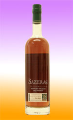 Sazerac 18 year old straight rye whiskey demonstrates a sophistication and style that is second to