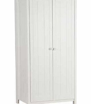 Unbranded Scandinavia 2 Door Wardrobe - White