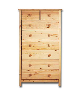 Scandinavia 6 Plus 2 Drawer Chest