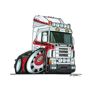 Unbranded Scania Trucks Kids T-shirt