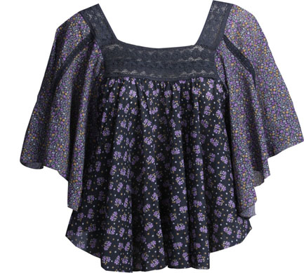 Unbranded Scarlett voile tunic