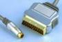 SCART PLUG TO S-VHS PLUG-5M/SWITCH