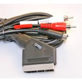 Scart To S-Video And 2 Phono Plug Switchable