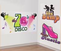 Unbranded Scene Setter - 70s Disco Signs