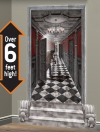 Unbranded Scene Setter - Gothic Manor Long Hallway