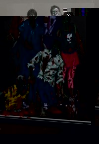 Unbranded Scene Setter - Zombie Family