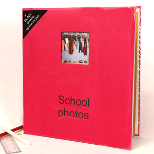 Unbranded School Photo Album - Pink