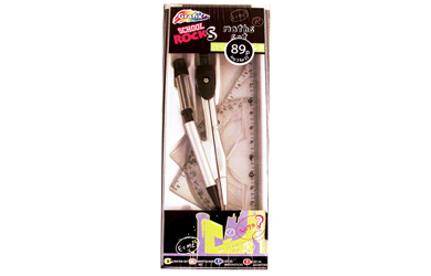 Unbranded School Rocks Maths Set