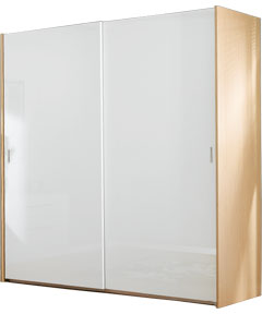 Unbranded Schreiber Sliding Wardrobe Door - White Gloss