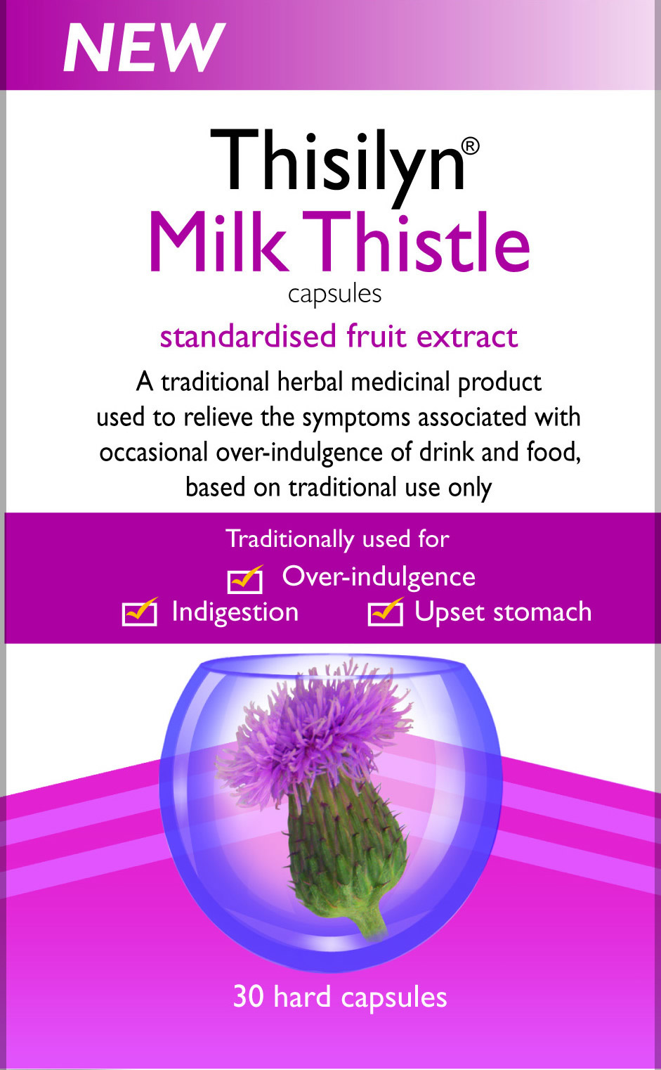 Unbranded Schwabe Thisilyn Milk Thistles Capsules 30