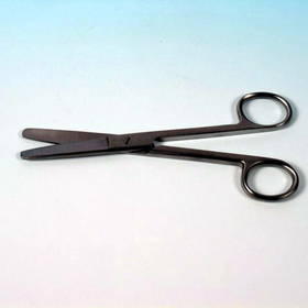 Unbranded Scissors Stainless Steel Blunt/Blunt 15cm