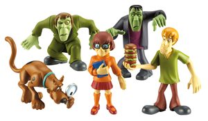 Unbranded Scooby and The Monsters 5 Figure Pack