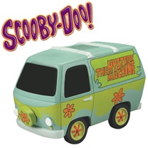 Press the roof of the mystery machine for rumbling