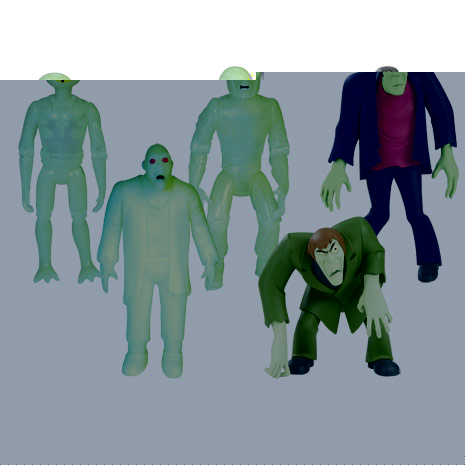 Can the Scooby Doo crew find the Monsters and solve the mystery? The ultimate baddy pack includes fi