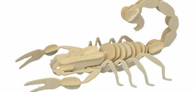 Unbranded Scorpion - Woodcraft Construction Kit- Quay