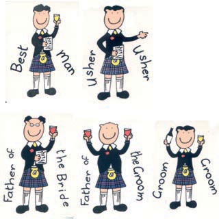Scottish Cartoon Tankards