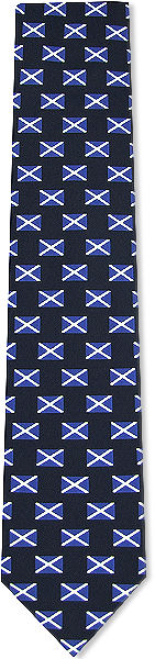 Unbranded Scottish Flags Tie (Medium)