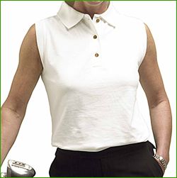 Unbranded Scottsdale Sleeveless Golf Pique - Womens