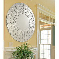 Unbranded SE2757 - Modern Circular Decorative Mirror