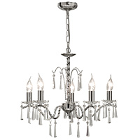 Unbranded SE5155 5CC - 5 Light Polished Chrome Hanging Light