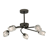 Unbranded SE5215 5BC - Black Chrome Ceiling Light