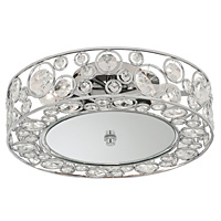 Unbranded SE8063 3CC Polished Chrome Ceiling Flush Light