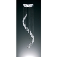 Unbranded SE888 20 - 20 Light Polished Chrome Pendant Light