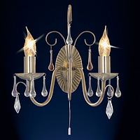 Unbranded SE91 2AB - Antique Brass Wall Light