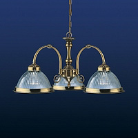 Unbranded SE9343 3 - 3 Light Antique Brass Hanging Light