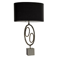 Unbranded SE9403BC - Black Chrome Table Lamp