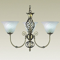 Unbranded SE973 3 - 3 Light Antique Brass Hanging Light