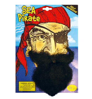 Land Ahoy! Sale the seven seas with this pirate beard and check out all our other pirate accessories