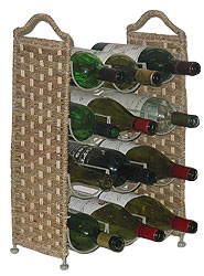 Seagrass 12 Bottle Wine Rack