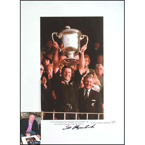 Unbranded Sean Fitzpatrick signed limited edition print