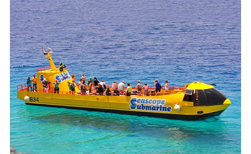 Seascope Semi Submarine - From Sharm El Sheikh - Intro Want to see whatandrsquo;s beneath the waves of the gorgeous Red Sea without getting wet? Then this excursion on the Seascope Semi Submarine offers the perfect family-friendly solution! Seascope 