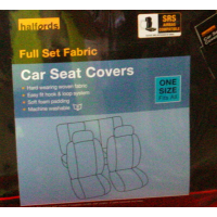 Seat Covers Full Set Black (Level 1)