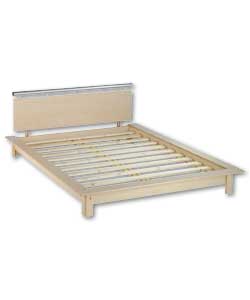 Seattle Maple 4ft6 Bedstead - Frame Only