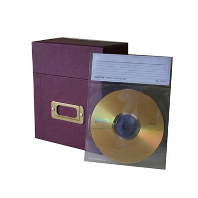 Secol Technology now provides a neat solution to the problem of safely keeping track of CD and DVD d