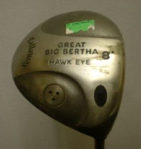 Unbranded Second Hand Callaway Great Big Bertha Hawk Eye