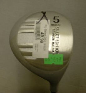 Second Hand Select Edition Titanium Matrix 5 Wood (Used 4 U)