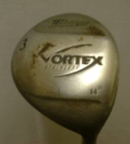 Unbranded Second Hand Technique Vortex Stainless 3 Wood